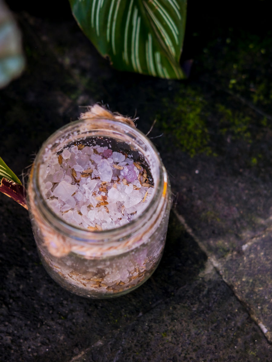 pink salt for korean skincare